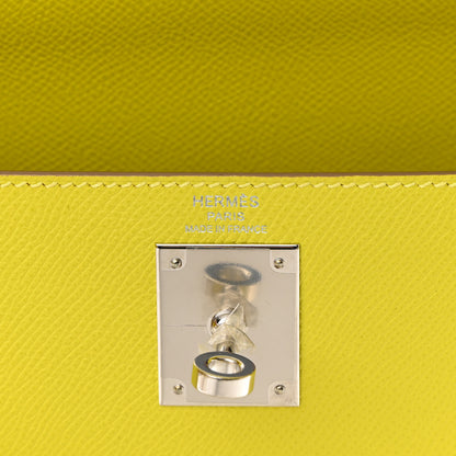 Hermes Epsom Kelly Sellier 28 Soufre 6 of 11