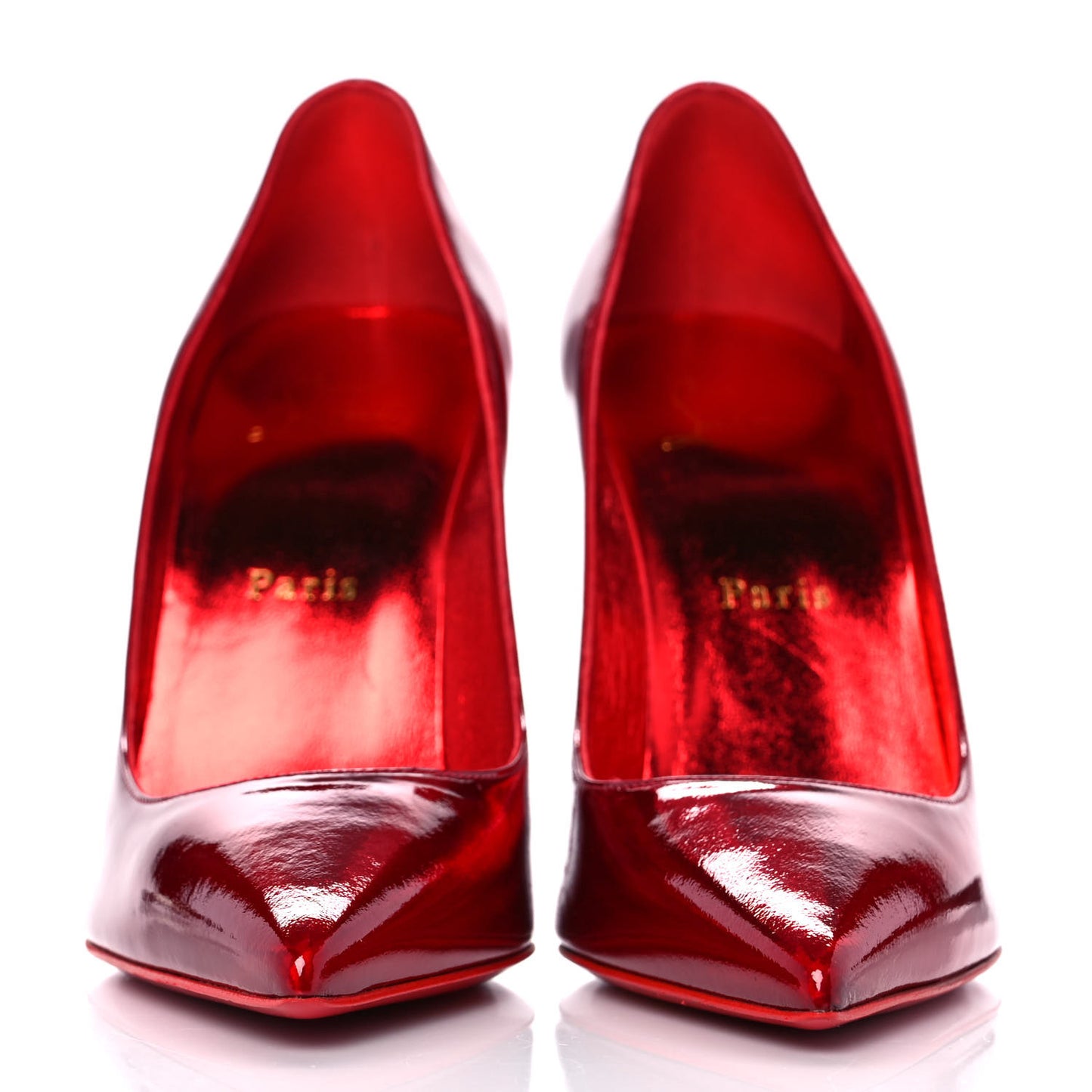 Metallic Patent Psychic So Kate 120 Pumps 38 Loubi
