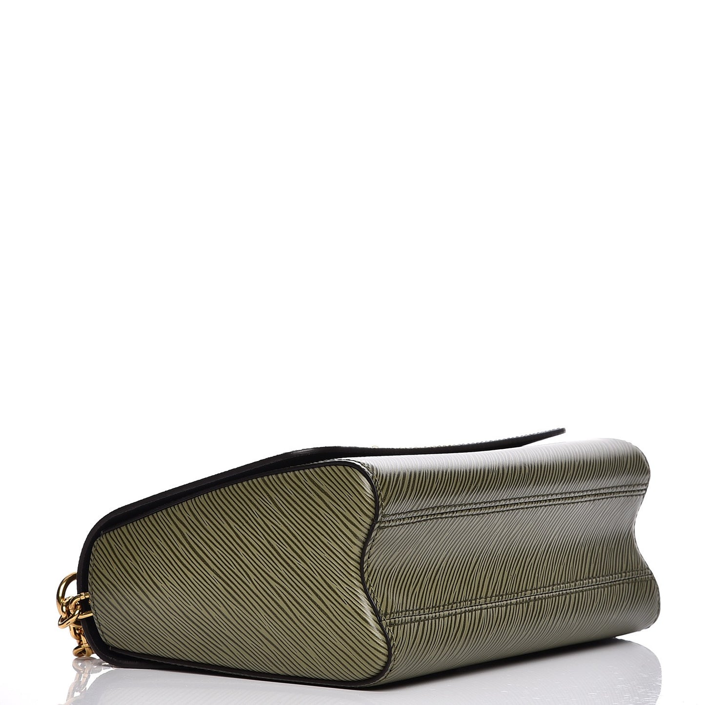 Epi Monogram Kabuki Twist Shoulder Bag MM Green