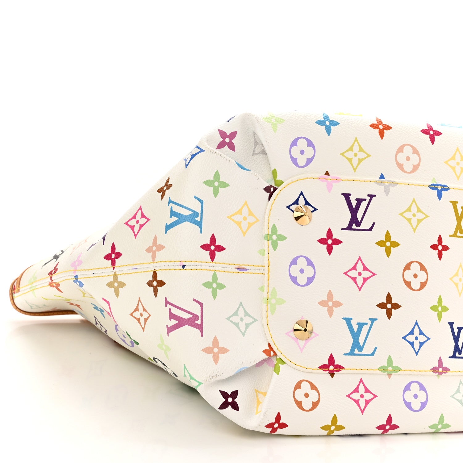 Louis Vuitton Monogram Multicolor Annie GM White 8 of 9
