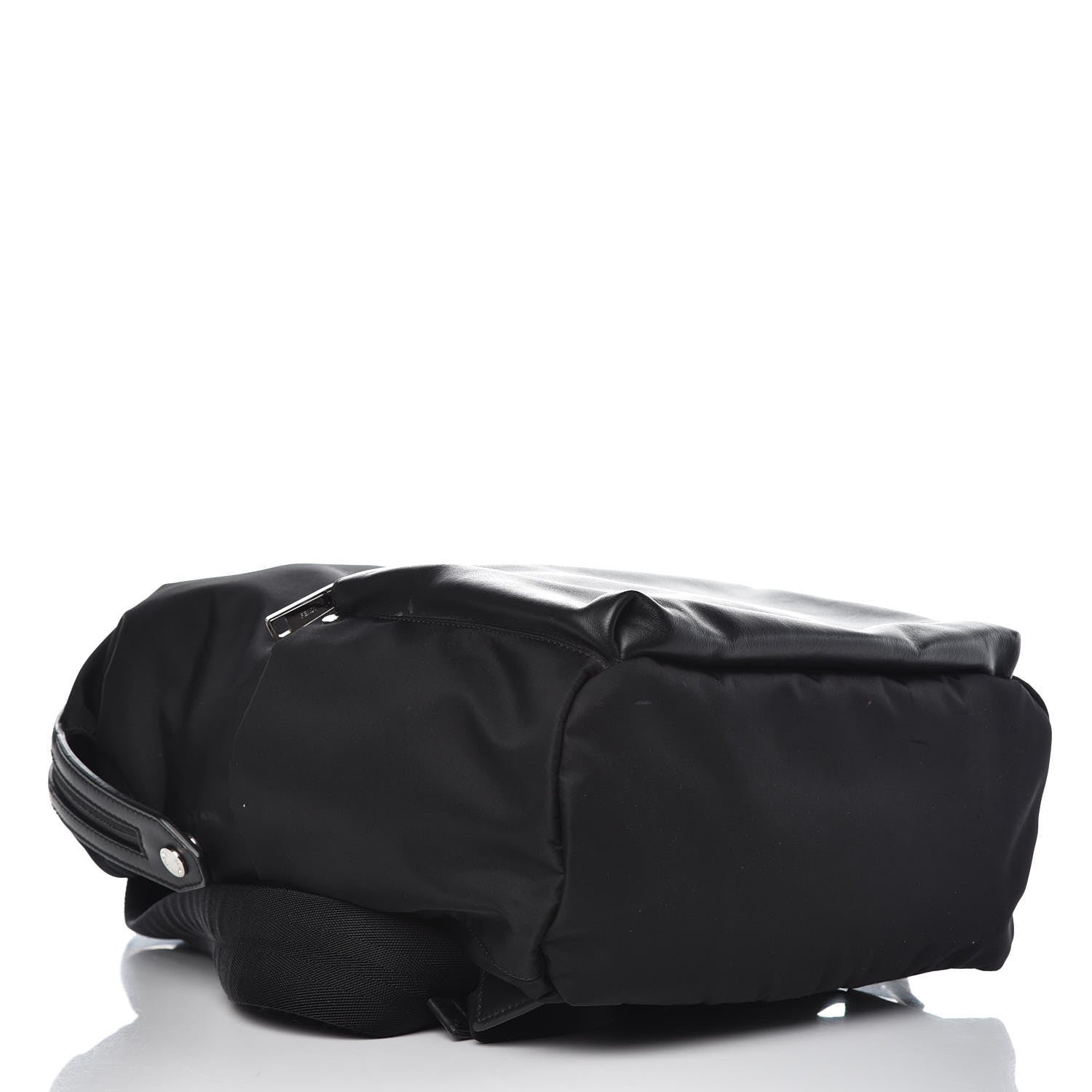 Fendi Nylon Vitello Century Opaco Mini Bug Eyes Backpack Black 4 of 14