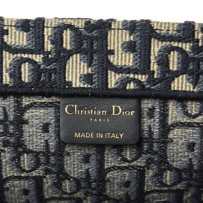 Christian Dior Oblique Book Tote Blue Multicolor 8 of 9