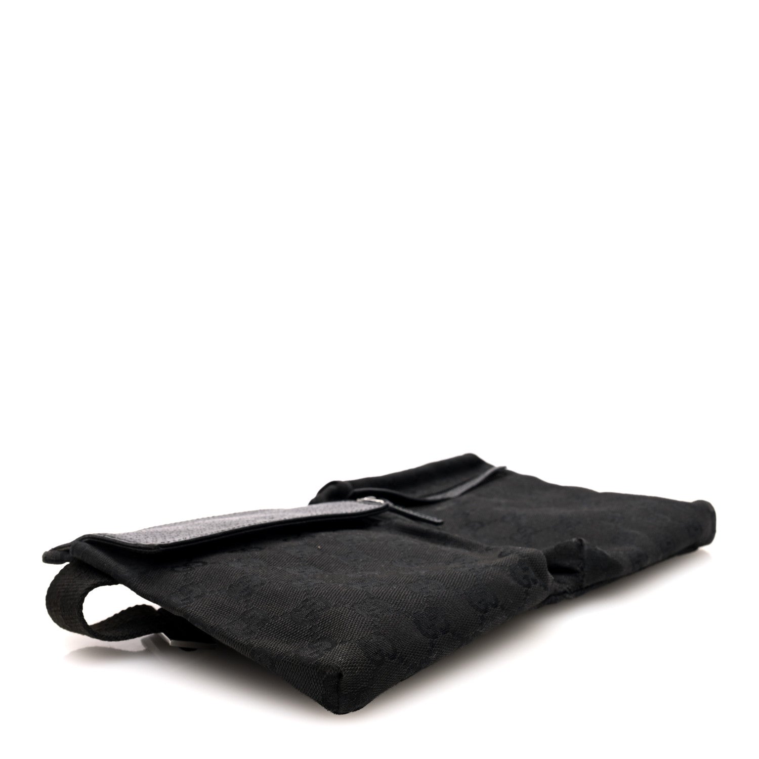 Gucci GG Monogram Double Pocket Belt Bag Black 4 of 11