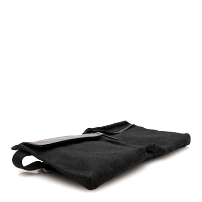Gucci GG Monogram Double Pocket Belt Bag Black 4 of 11
