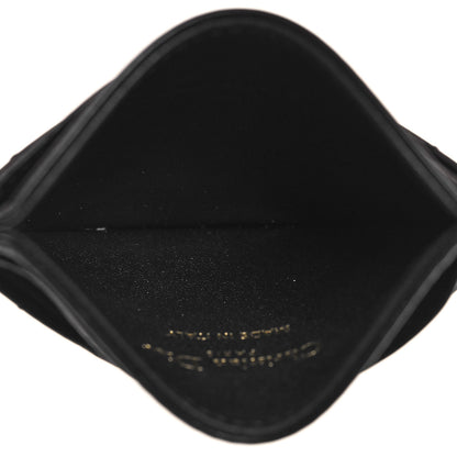 Christian Dior Calfskin Cannage Dioramour Caro Five-Slot Card Holder Black 5 of 7
