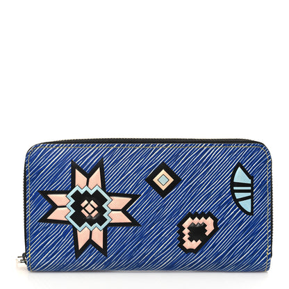 Louis Vuitton Epi Azteque Zippy Wallet Denim Light 1 of 6