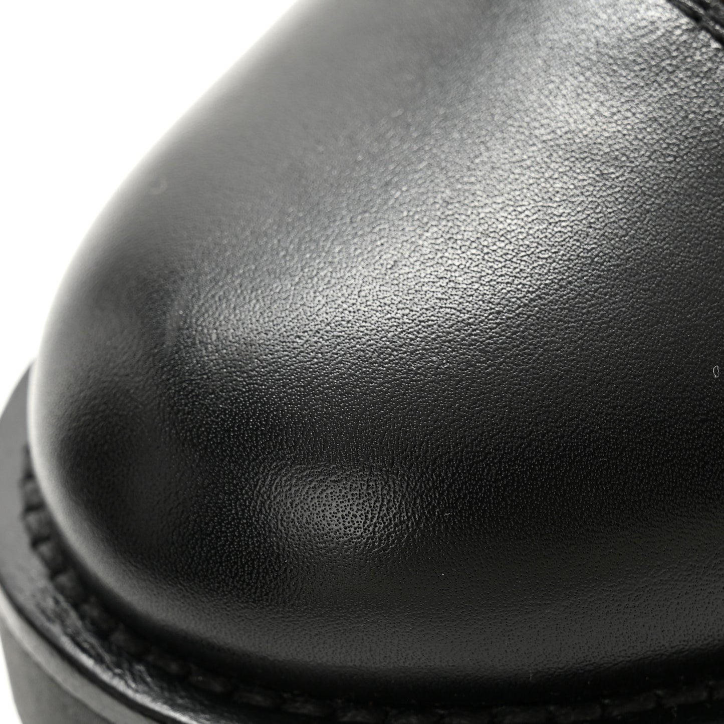 Calfskin Monogram Wonderland Flat Ranger Boots 38 Black