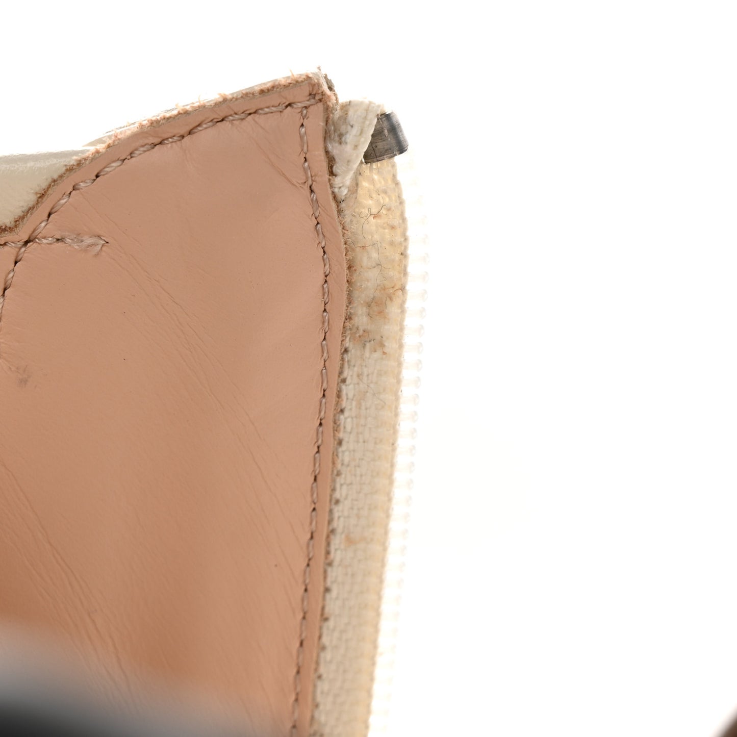 Kensington Calfskin Nappa GG Supreme Monogram Womens Double Buckle Ankle Boots 41.5 Mystic White Beige