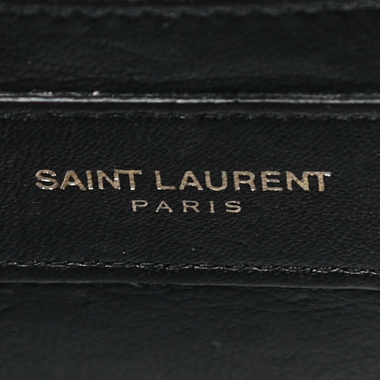 Saint Laurent Grain De Poudre Small Monogram Kate Satchel Bubblegum 6 of 22