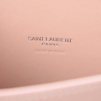 Saint Laurent Grained Calfskin Topstich Baby Sac De Jour Antique Rose 7 of 8