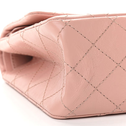 Chanel Aged Calfskin Quilted 2.55 Reissue 226 Flap Pink 8 of 9