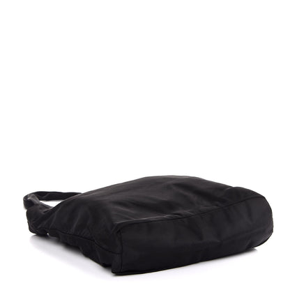 Prada Tessuto Nylon Shoulder Bag Black 4 of 8