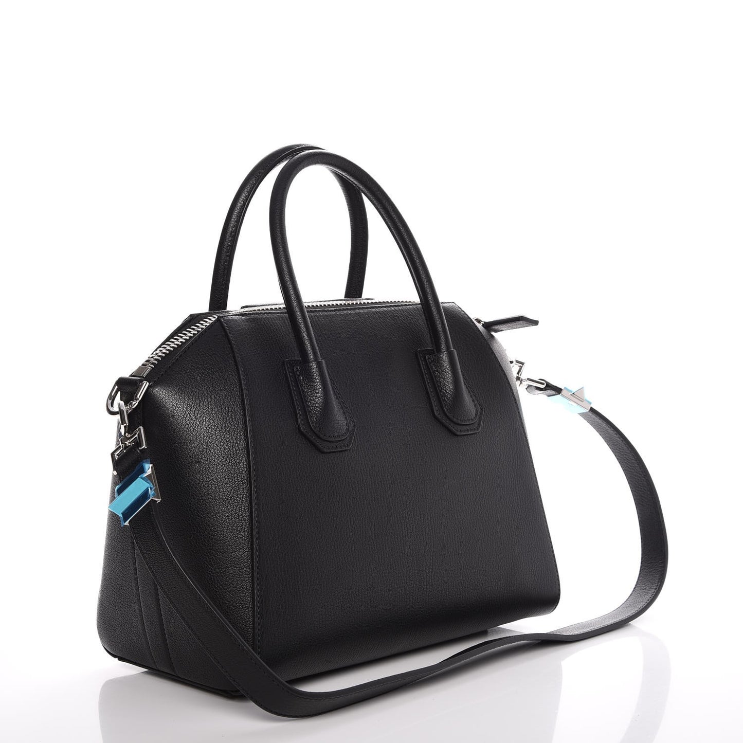 Sugar Goatskin Small Antigona Black
