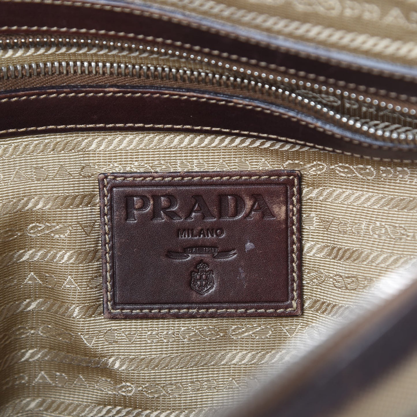 Jacquard Logo Bauletto Corda Bruciato