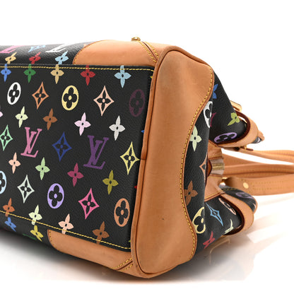Louis Vuitton Monogram Multicolor Claudia Black 10 of 10