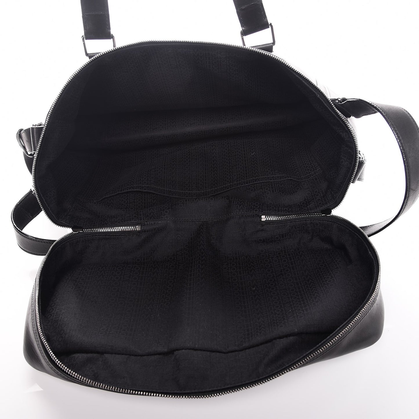 Bequia Leather 2 Way DJ Bag Black