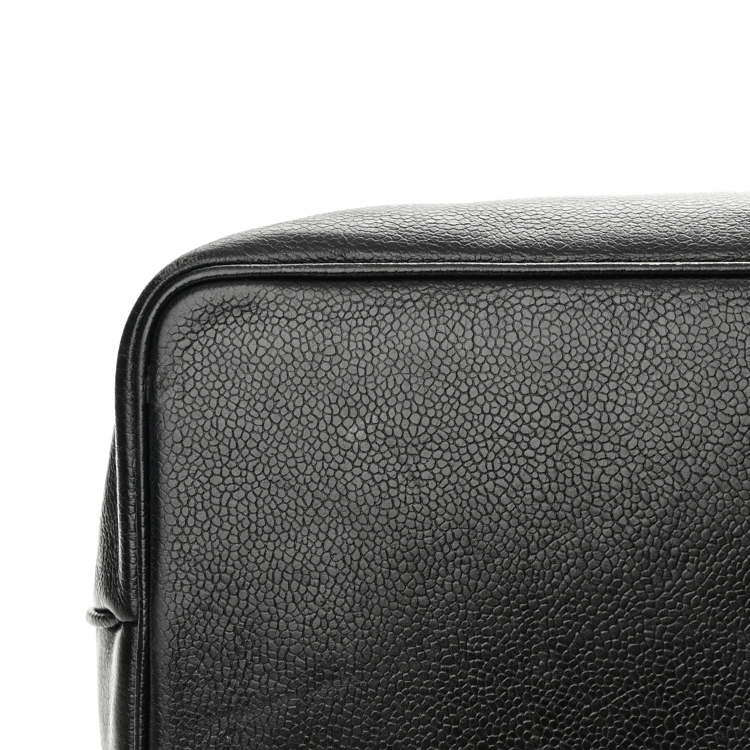 Chanel Caviar Large CC Shoulder Bag Black 16 of 18