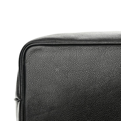 Chanel Caviar Large CC Shoulder Bag Black 16 of 18