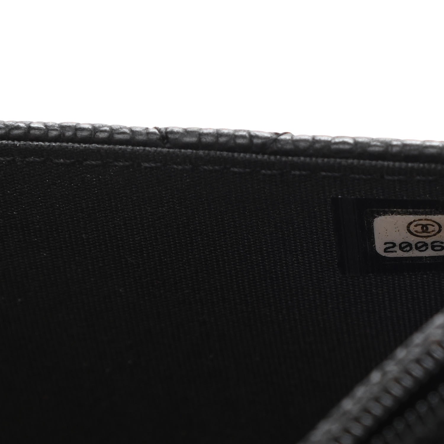 Chanel Caviar Quilted Boy Wallet On Chain WOC Black 8 of 11