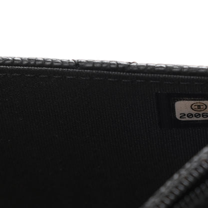 Chanel Caviar Quilted Boy Wallet On Chain WOC Black 8 of 11