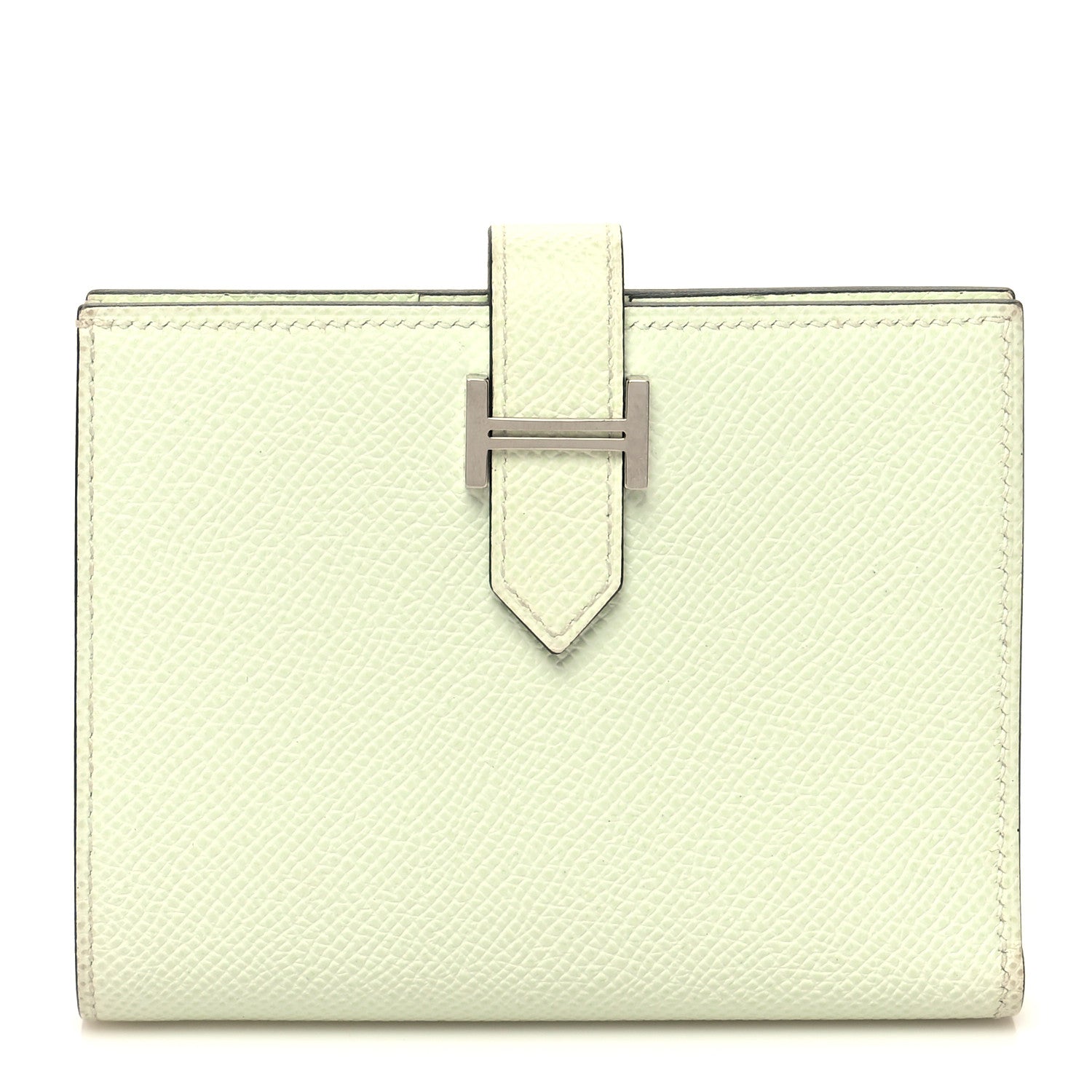 Hermes Epsom Bearn Compact Wallet Vert Fizz 1 of 11