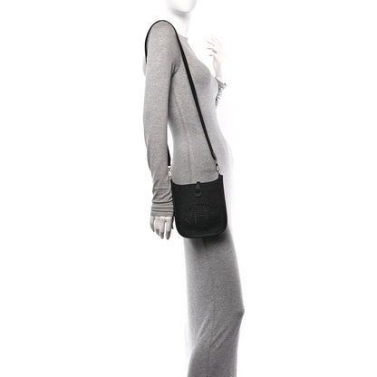 Hermes Feutre Swift Evelyne TPM Gris Moyen Black 3 of 9