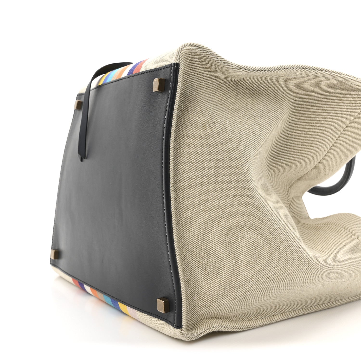 Celine Cotton Canvas Medium Phantom Luggage Multicolor 9 of 9