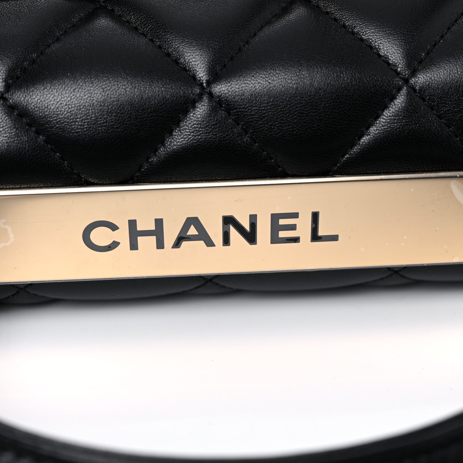 Chanel Lambskin Quilted Small Trendy CC Dual Handle Flap Bag Black 14 of 15
