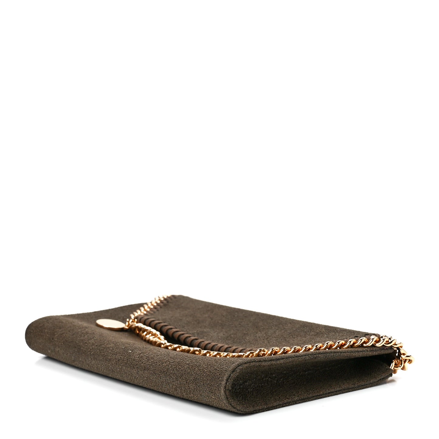 Shaggy Deer Mini Falabella Crossbody Bag Brown