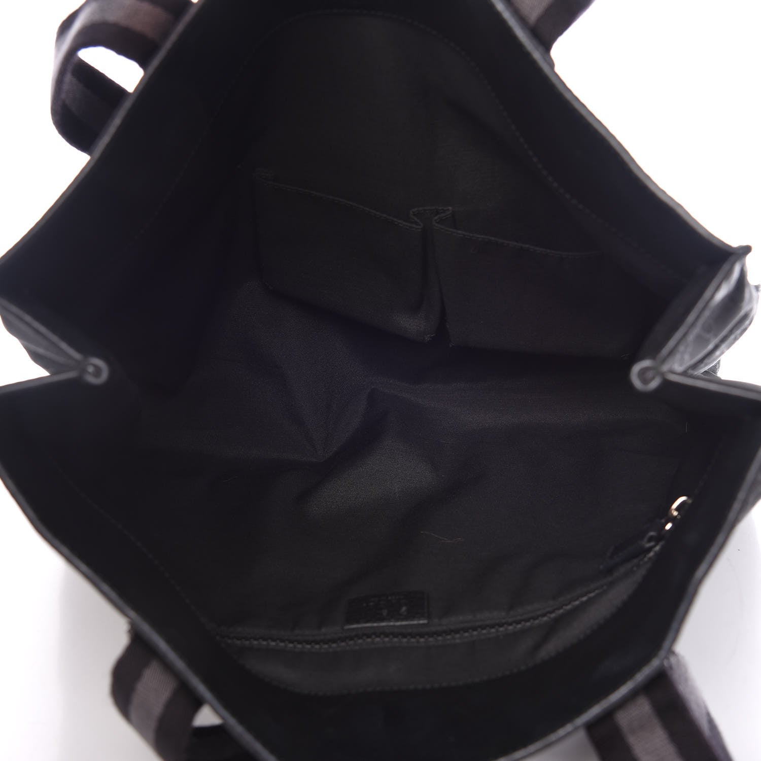 Gucci Nylon Monogram Tote Black 7 of 16