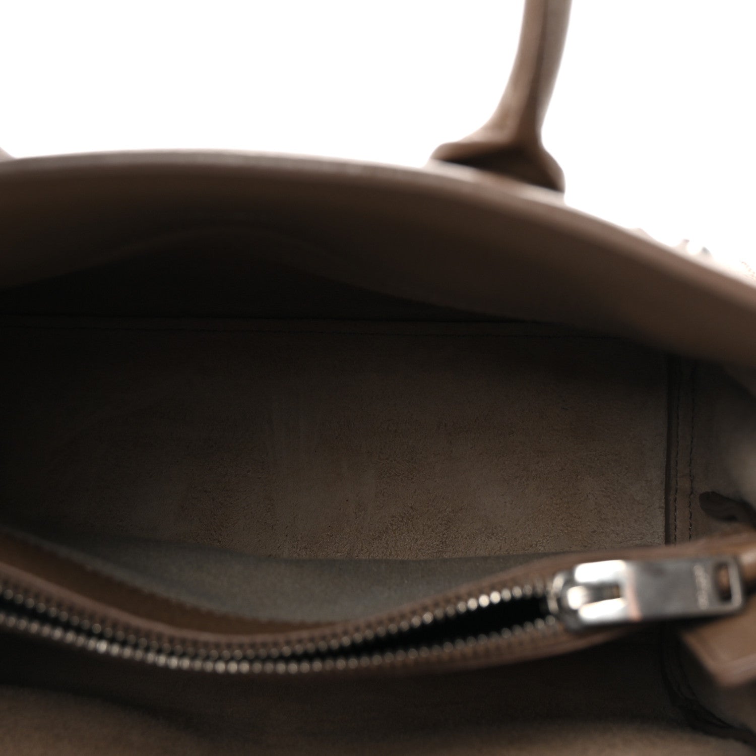 Saint Laurent Grained Calfskin Baby Sac De Jour Souple Dark Beige 5 of 9