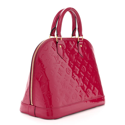 Louis Vuitton Vernis Alma PM Rose Indien 3 of 11