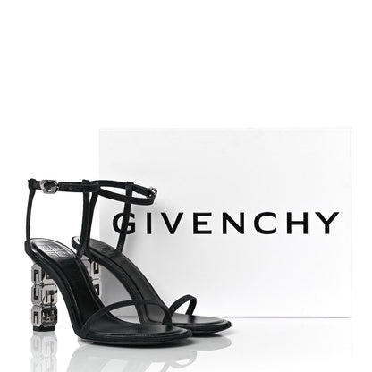 Givenchy Smooth Nappa G Cube 85mm Sandals 39.5 Black 9 of 9
