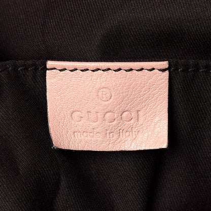 Gucci GG Monogram Medium Web Handle Vertical Tote Pink Blue 6 of 15