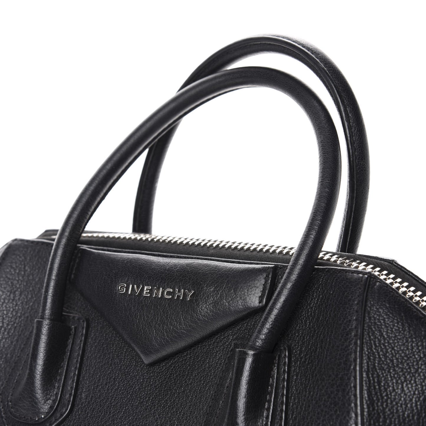 Sugar Goatskin Small Antigona Black