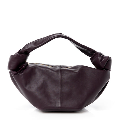 Bottega Veneta Nappa Mini Double Knot Bag Grape 1 of 12
