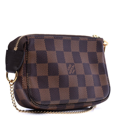 Louis Vuitton Damier Ebene Mini Pochette Accessories 2 of 4