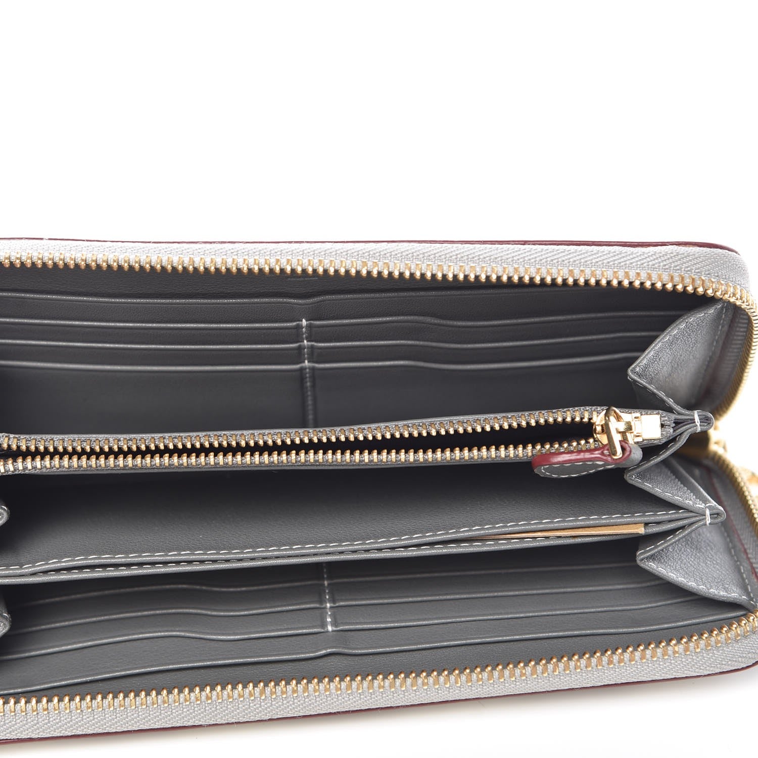 Loewe Monogram Zip Around Wallet Grey 5 of 8