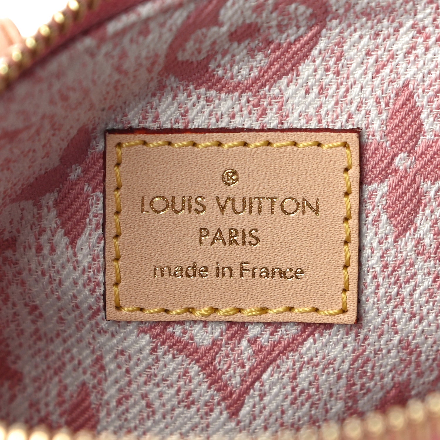 Louis Vuitton Monogram Jacquard Denim Nano Speedy Bandouliere Pink 6 of 10