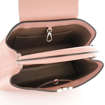 Louis Vuitton Taurillon Capucines MM Magnolia 5 of 7