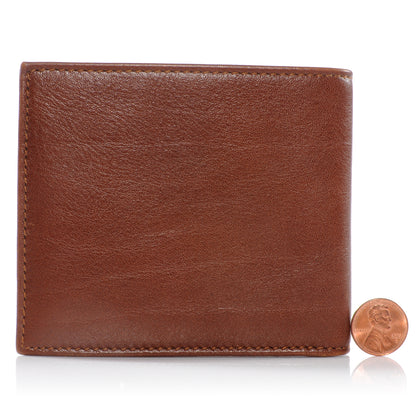 Gucci Mens Leather Bi-Fold Crest Wallet Brown 2 of 6