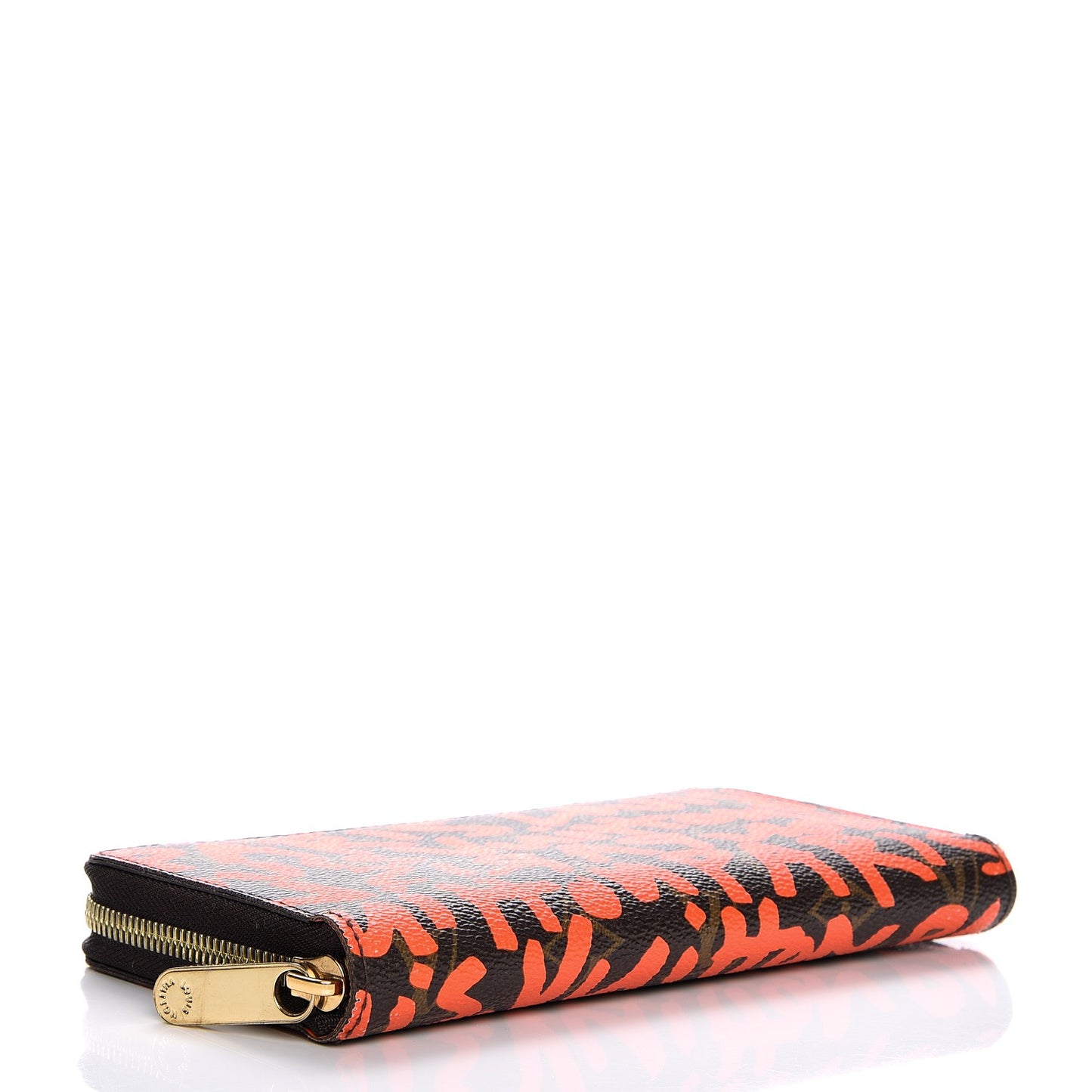 Monogram Graffiti Zippy Wallet Orange