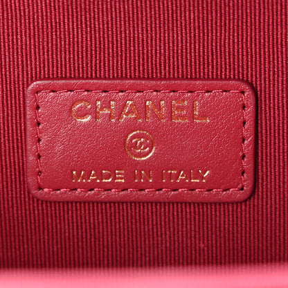 Chanel Caviar Quilted Twist Your Buttons Clutch With Chain Black 6 of 10