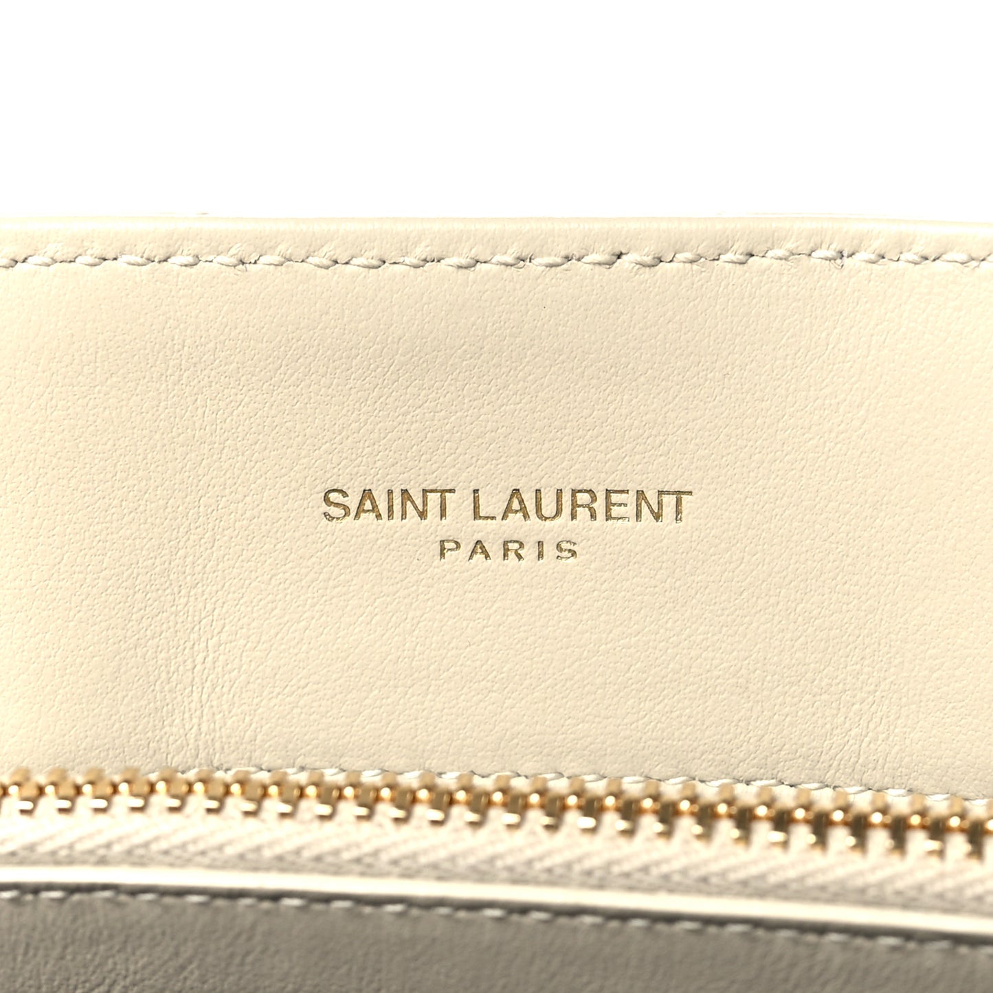 Calfskin Y Quilted Monogram Medium Loulou Chain Satchel Blanc Vintage