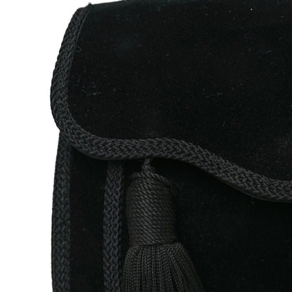 Saint Laurent Velvet Opium 2 Crossbody Bag Black 10 of 10