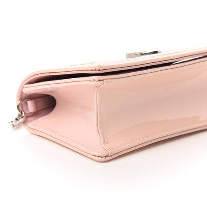 Christian Dior Patent Micro-Cannage Baby Diorama Flap Bag Rose 6 of 11