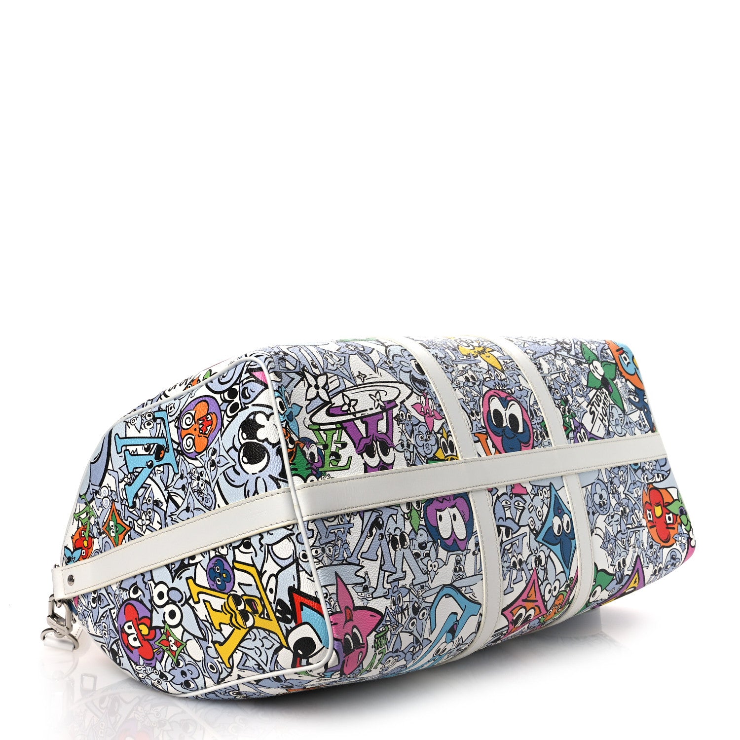 Louis Vuitton Monogram Comics Keepall Bandouliere 50 Multicolor 3 of 8