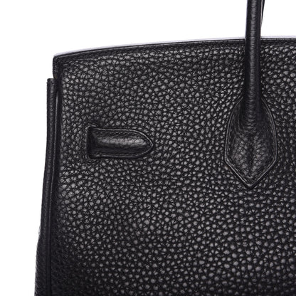 Hermes Taurillon Clemence Birkin 35 Black 18 of 28