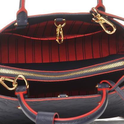 Louis Vuitton Empreinte Montaigne BB Marine Rouge 6 of 8