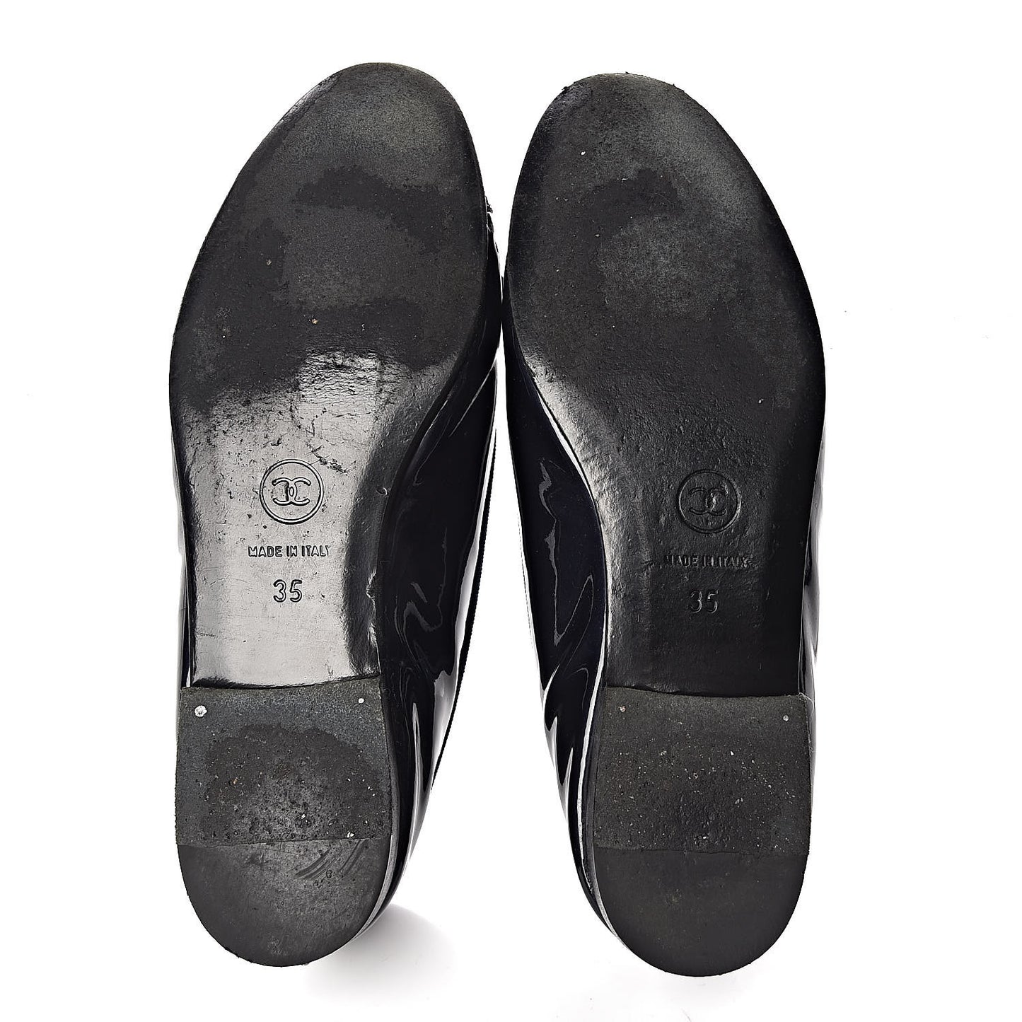Patent CC Ballerina Flats 35 Navy